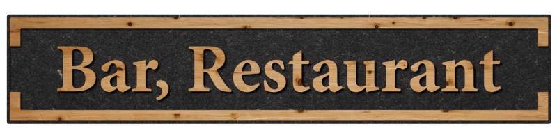 Holzschild Holzschild