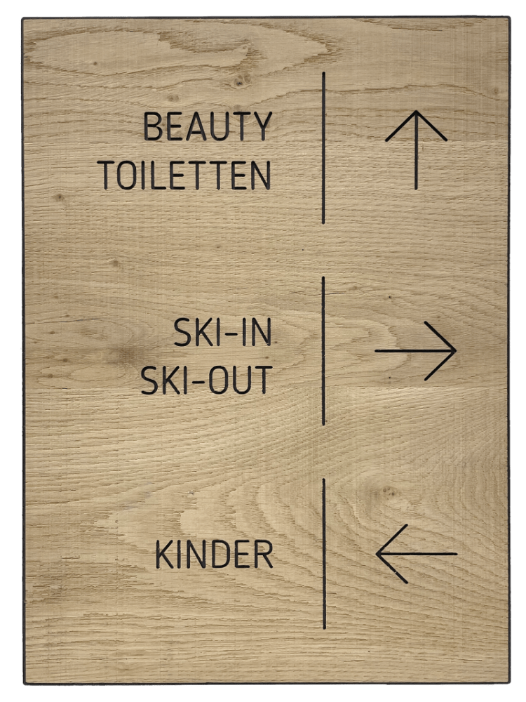 Holzschild Holzschild